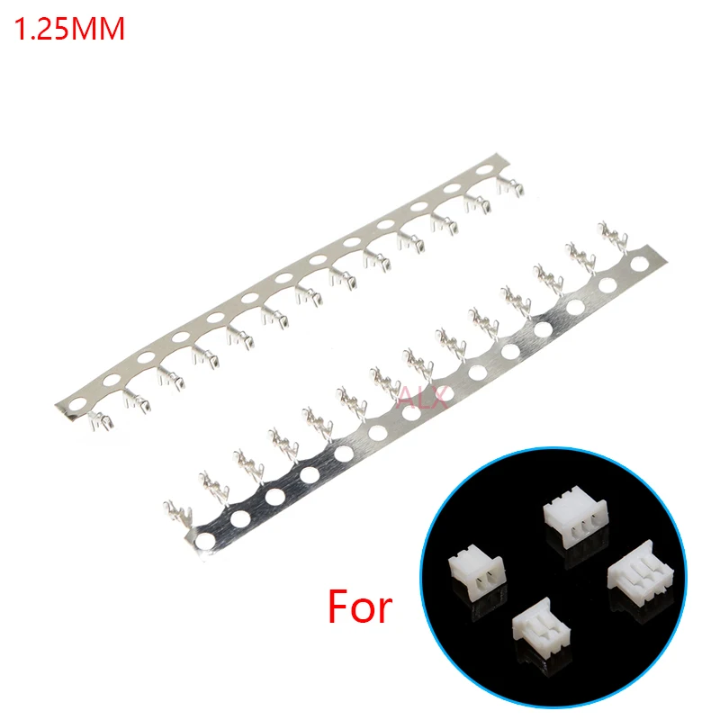 100pcs 1.0/1.25/1.5/2.0/2.54/3.0/3.96/4.2MM JST/ZH/PH/XH/VH/Dupont/MX/5557 Male Female Connector Housing Terminal For Wire Crimp