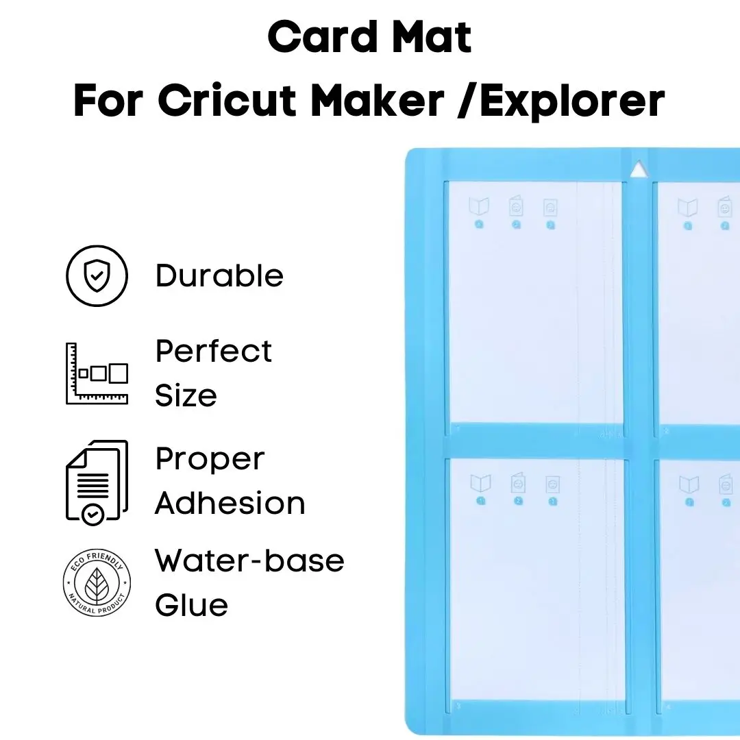 Card Mat Cutting Pad For Cricut Maker Non-slip Sturdy Durable Easy Clean No Smell DIY Manual Articles Splicing Paper Cutting Pad