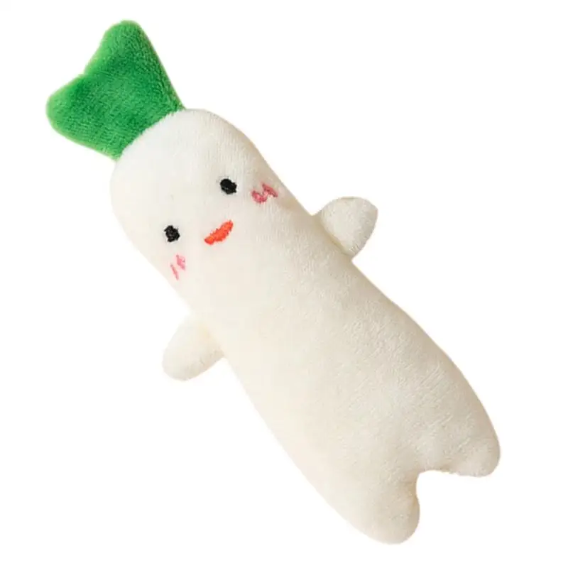Calming Dolls Vegetables Soft Hand-Held Doll Baby Soothers for Sleep Soft Food Stuffed Toys Accessories for Children Girl