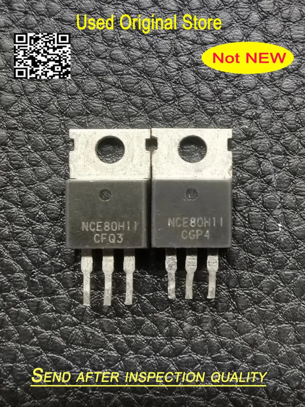 Used 10pcs/lot NCE80H11 80H11 110A/80V NCE80H16 80H16 160A/80V TO-220