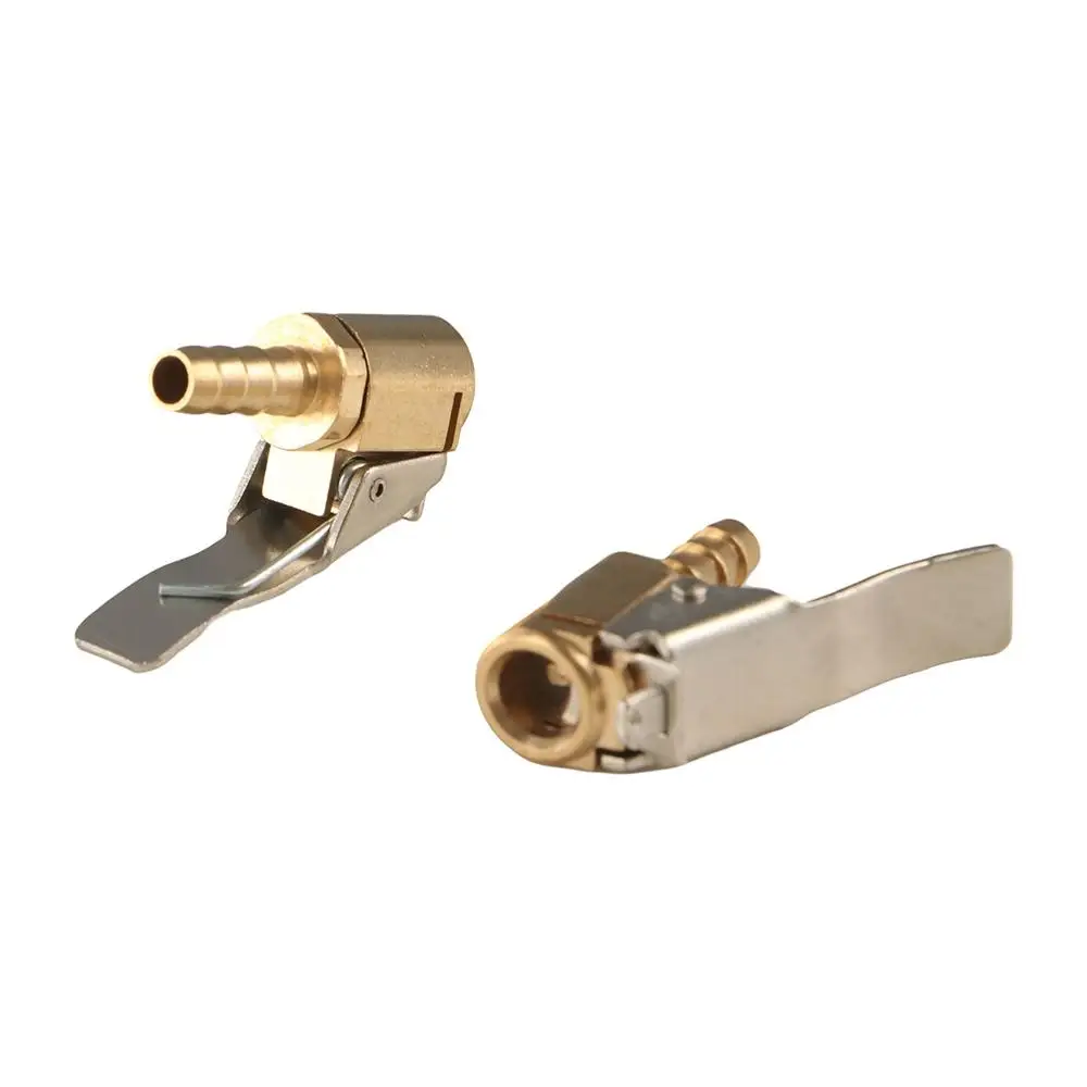 Durable Auto Parts Connector Nozzle Inflator Valve Tire Chuck Tail Plug Car Tire Inflatable Air Pump Inflatable Quick Clip