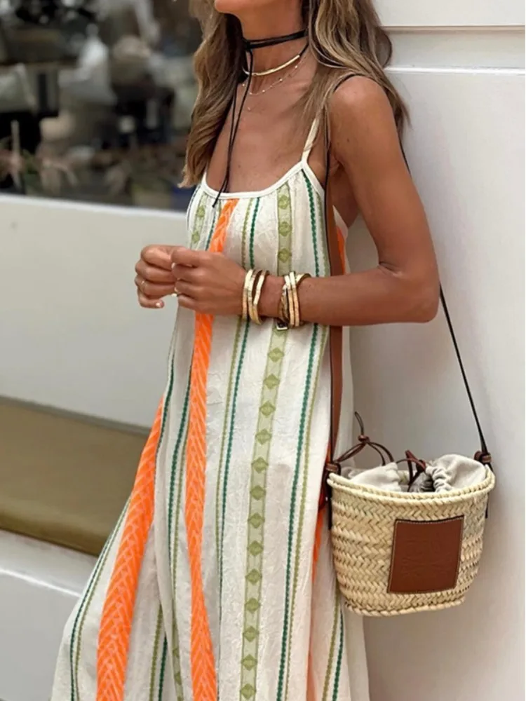 Women Swimsuit Cover Up Sleeveless Kaftan Beach Tunic Dress Robe De Plage Solid White Pareo O Collar Beachwea 2023 Summer