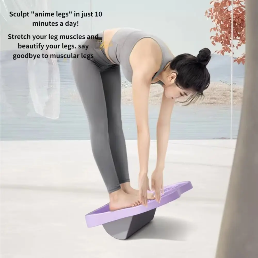 Adjustable Calf Stretching Board 9 Levels Triangular Structure Exercise Tilt Ramp Non-slip Tight Calves