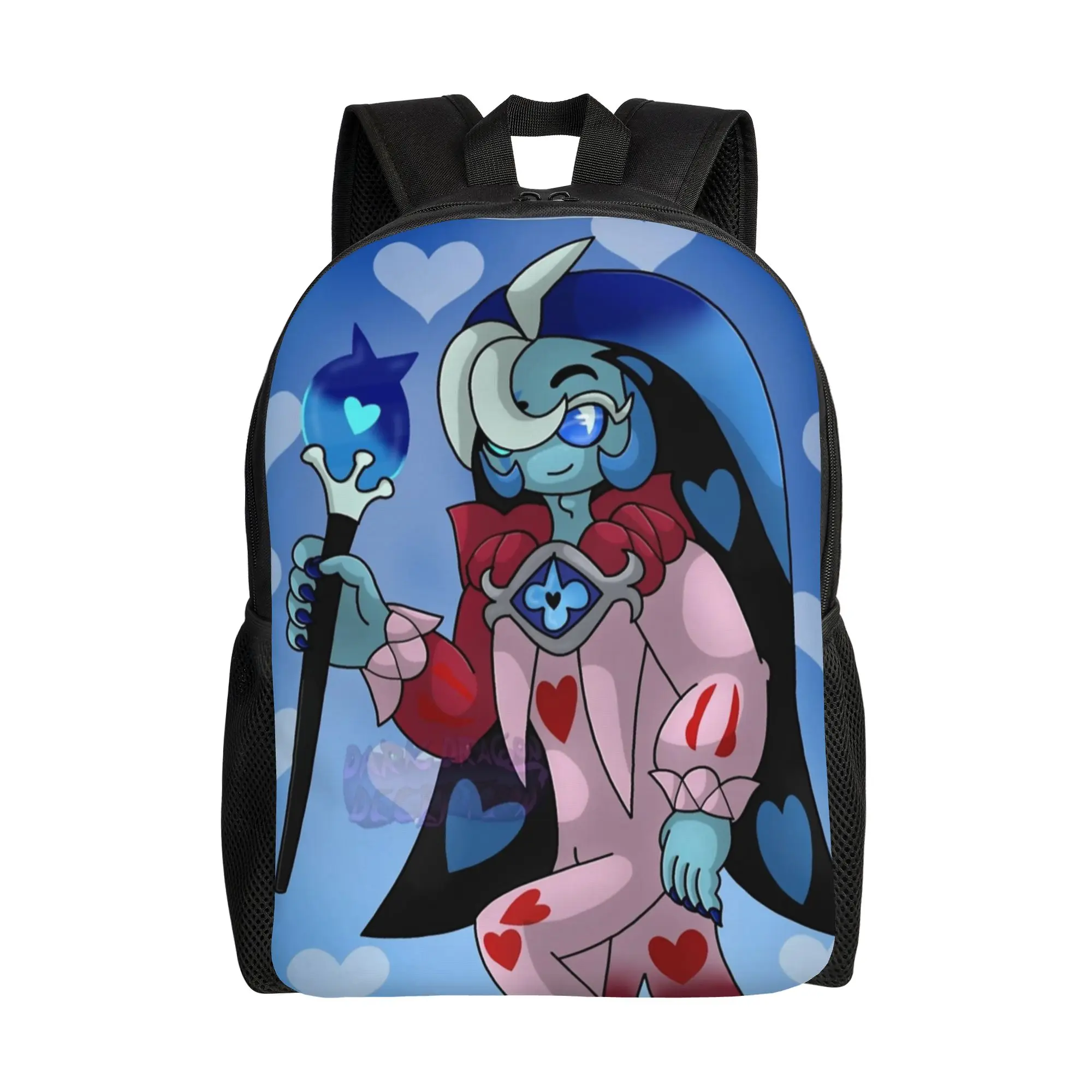 

Подростковый рюкзак Shadow Milk Cookie: прочный, для старшей школы, походов, путешествий, с отделением для ноутбука, сумка через плечо Cookie Run Kingdom