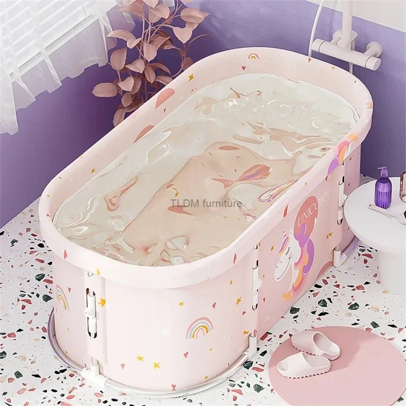 Household Foldable Bathtubs for Adults Full Body Sauna Spa Steaming Shower Portable Bathtub Small Apartment Bath Artifact M