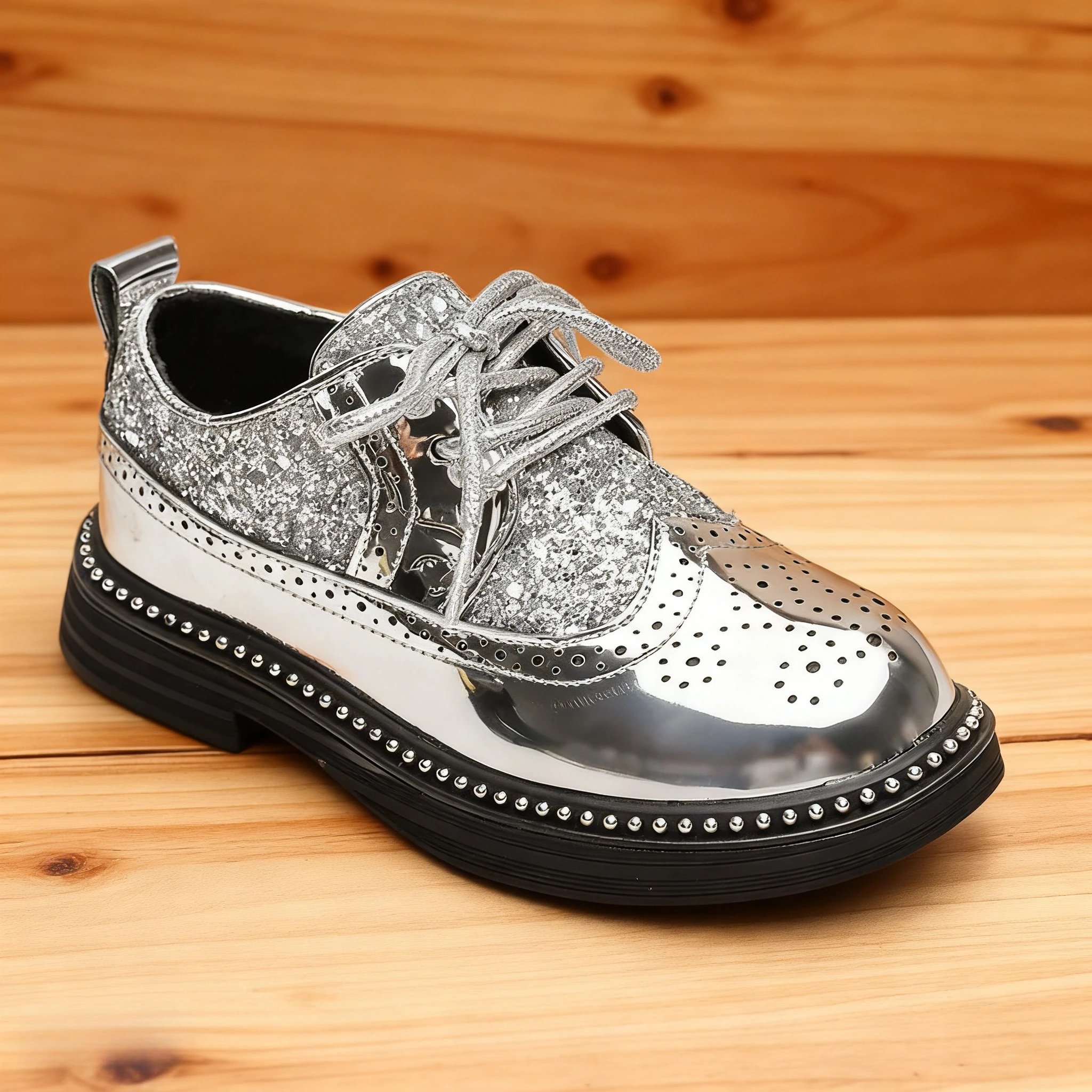 

Кожаные туфли джентльмена для мальчиков, детские студенческие модельные туфли в английском стиле, новинка 2026, роскошные дизайнерские свадебные туфли, детские мокасины