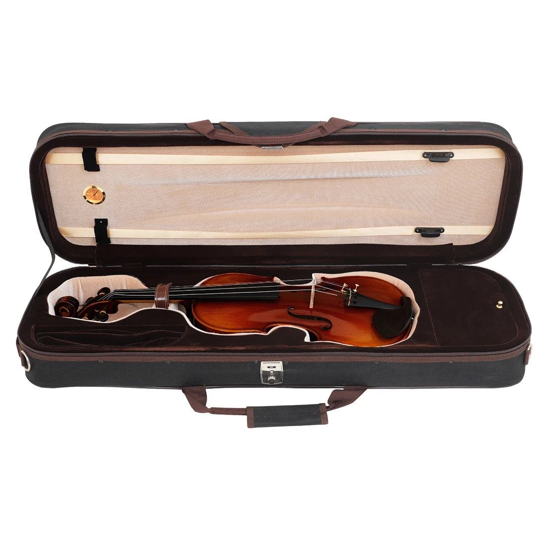 Advanced Violin Case Is Convenient And beautiful Oxford Cloth Violin Waterproof Case With Humidity Meter Violin Accessories