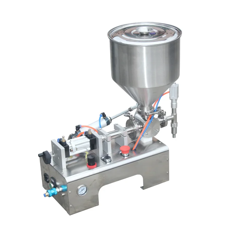 Filling machine pneumatic Piston Filler Mini table style filler Paste fluide botting equipment liquid compond packing machine