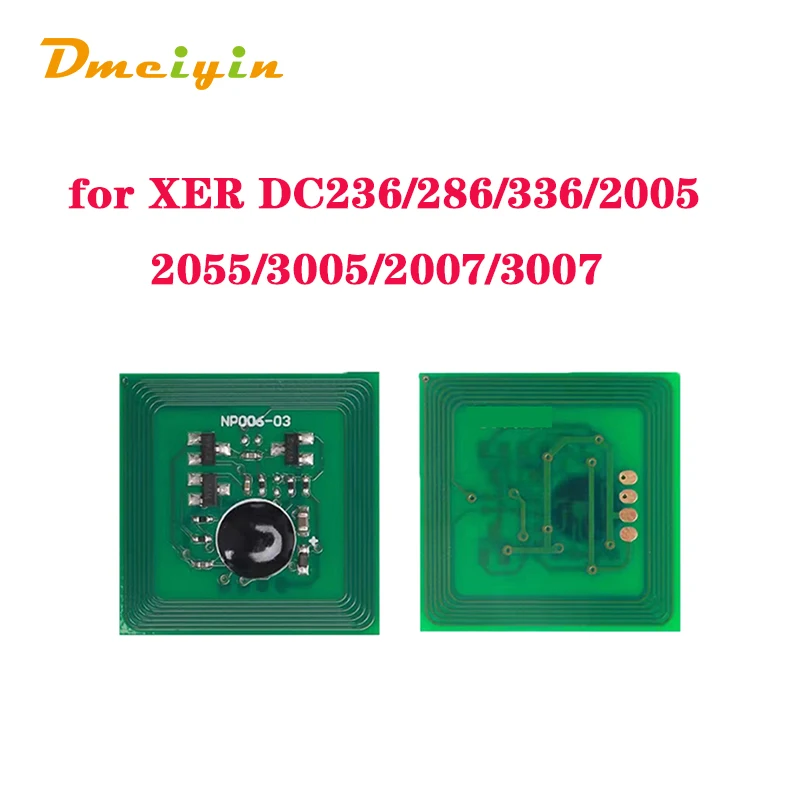 Except JPN Version BK Color CT350299 Drum Chip and CT200417 Toner Chip for Xerox DC236/286/336/2005/2055/3005/2007/3007