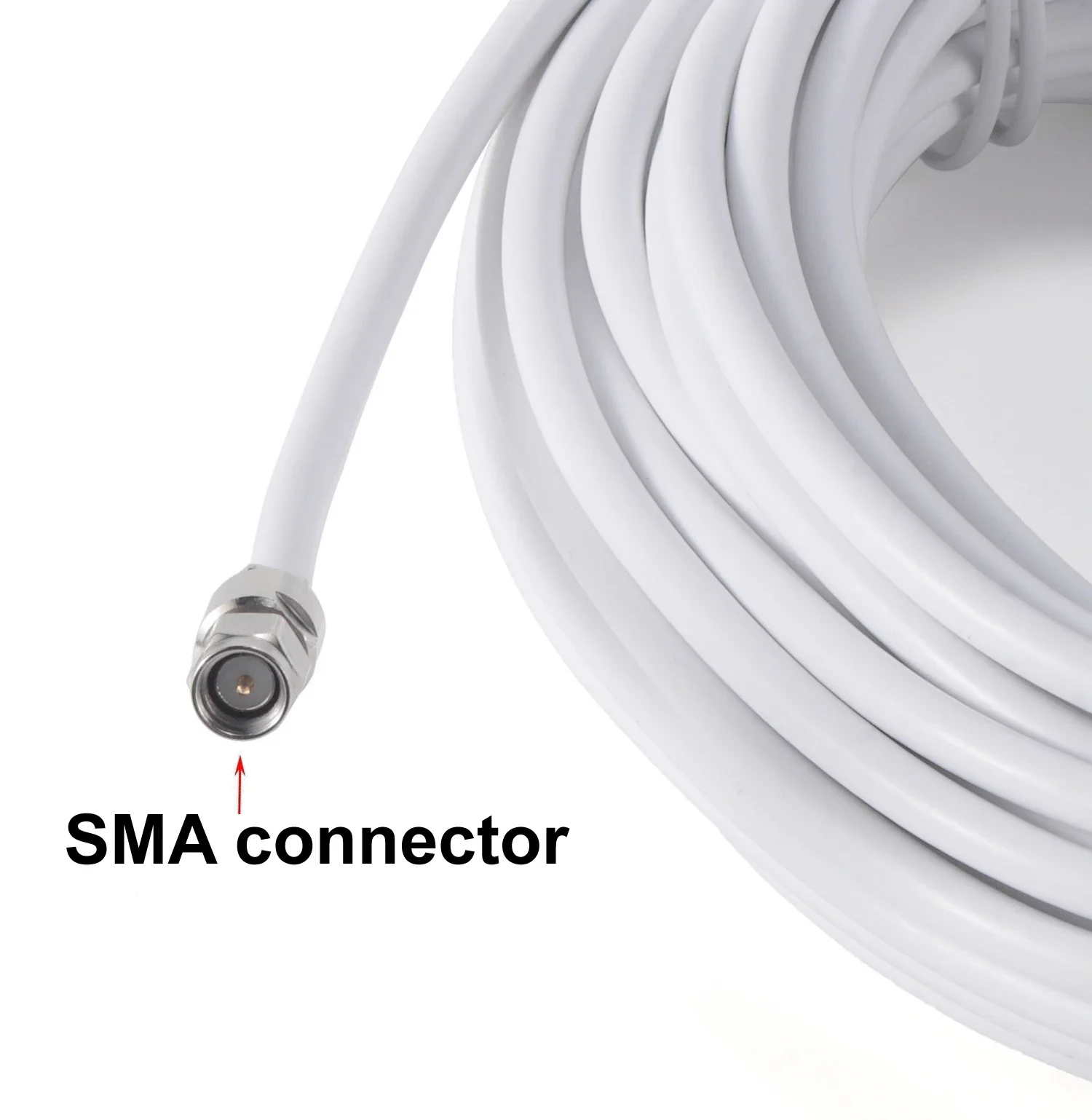 Matsutec HA-017 Marine antenna with 10 meter cable TNC BNC SMA connector For HA-102 HP-528A ONWA garmin furuno lowrance view 4