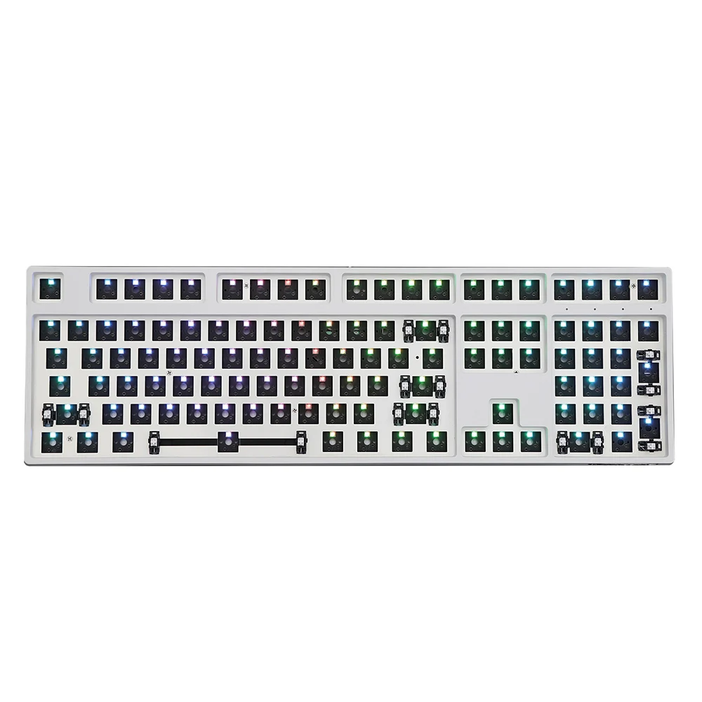 Skyloong GK108S Bluetooth 5.1 Hot Swappable Keyboard kit, With RGB Backlit, Type-C Interface, Fully Programmable