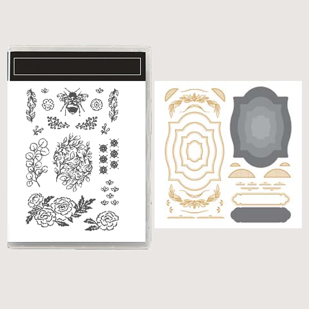 August 2026 Neue Metallstanzformen und -stempel und Heißfolien für Halloween und Weihnachten für DIY-Scrapbooking, Grußkarten-Dekoration, handgemachte Karten