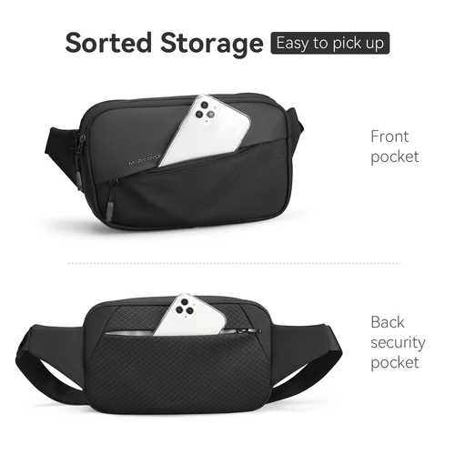 Imagen 2 del producto Mark Ryden elegante bolso cruzado bolsos cruzados de diseñador de lujo para hombre bolso cruzado pequeño bolso de pecho para hombre bolsos para hombre