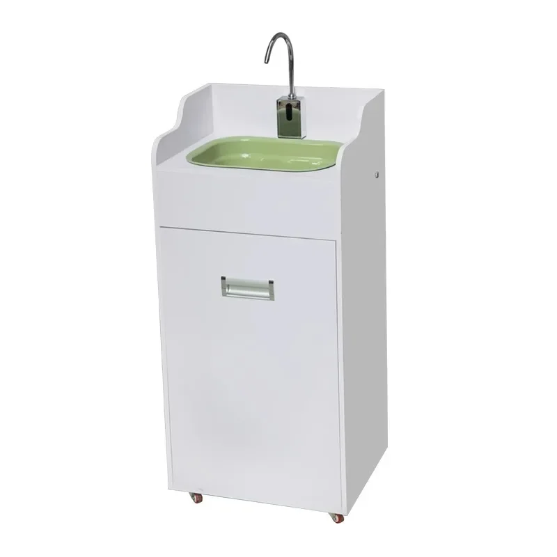 Mobile induction outdoor water storage type installation-free cosmeti denta clini contactless sink