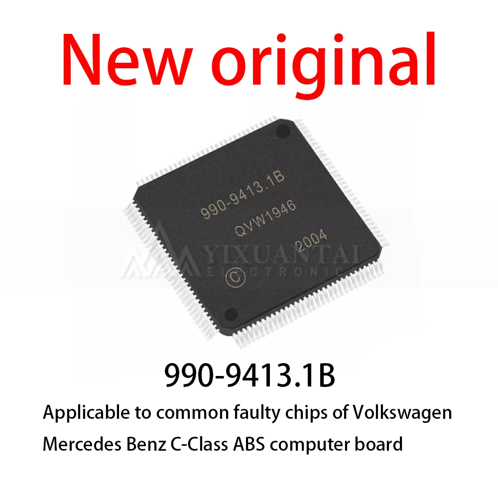 1-10Pcs/Lot 990-9413.1B 990-9413 990 9413 QFP-128 ABS Computer Board Fault Communication IC Microcontroller Chip ﻿