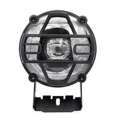 E-Bike Headlights 36V 48V Electric Bicycle Horn Light Waterproof Aluminium Alloy Light Night Riding Front Headlight