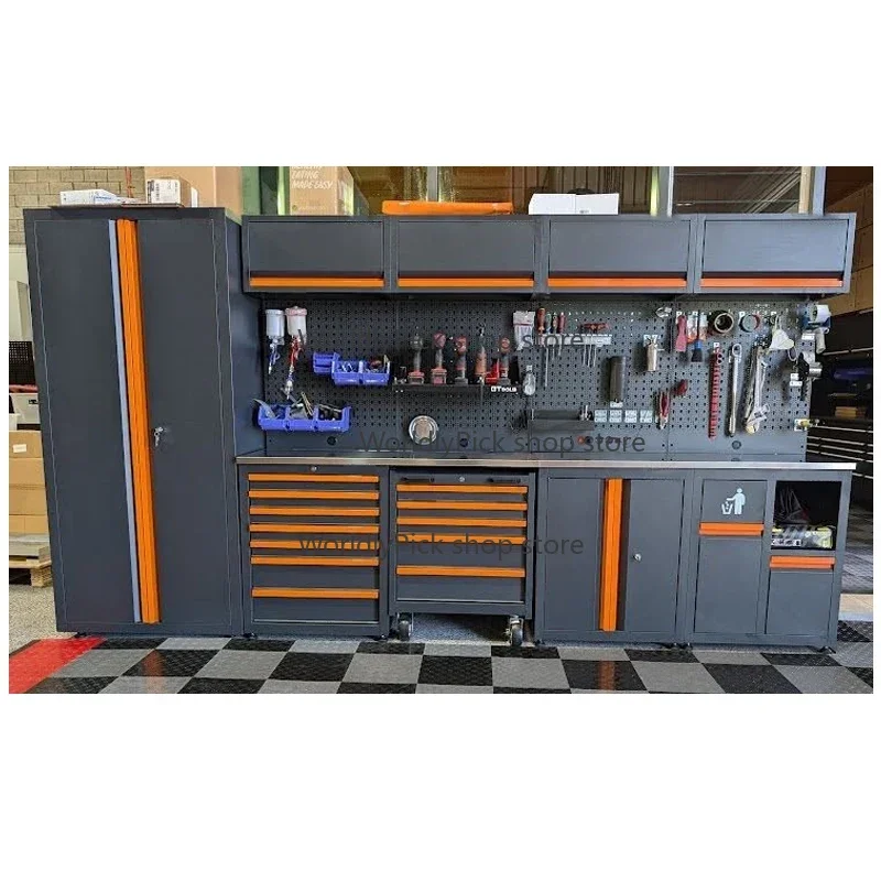 Combination Tool Cabinet, Multifunctional Workshop Workstation, Customizable OEM, Modular, Used for Maintenance and Auto Repair