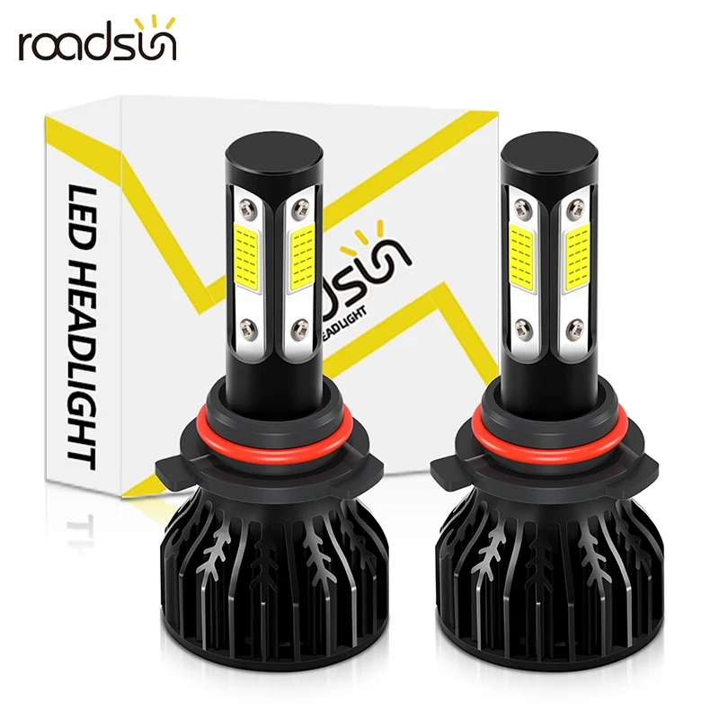 

2pcs H4 LED Car Headlight Bulb H8 H9 H11 9005 HB3 9006 HB4 H13 9008 9007 H7 Auto Lights Fog Lamp 200W 6000K 8000K 12V No Error