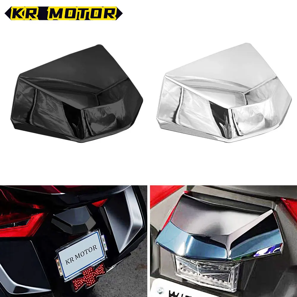 

For Honda GoldWing GL1800 Motorcycle Rear License Plate Light Fairing Cover Accessories Fit Gold Wing GL 1800 Tour DCT 2018-2023