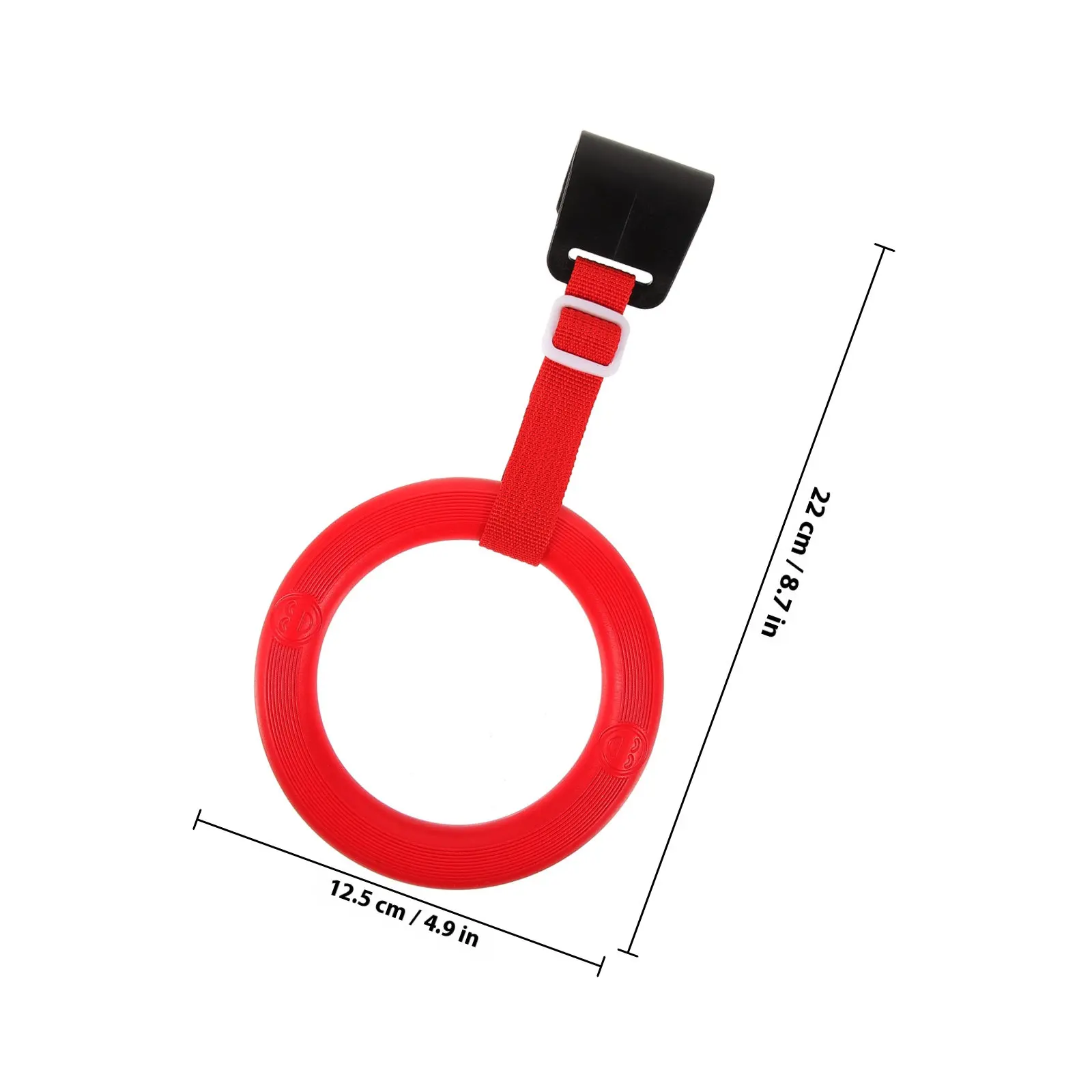 Baby Bed Standing Pull Ring Easy Install Nursery Infant Crib Hanging Ring Walking Assistant Baby Handgrip for Learning Steps