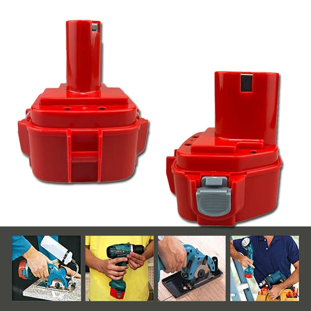 For Makita 12V 4800mAh Battery ，Compatible PA12 1200 1220 1201 1222 1233SA/B1235 192681-5 Cordless Power Tools