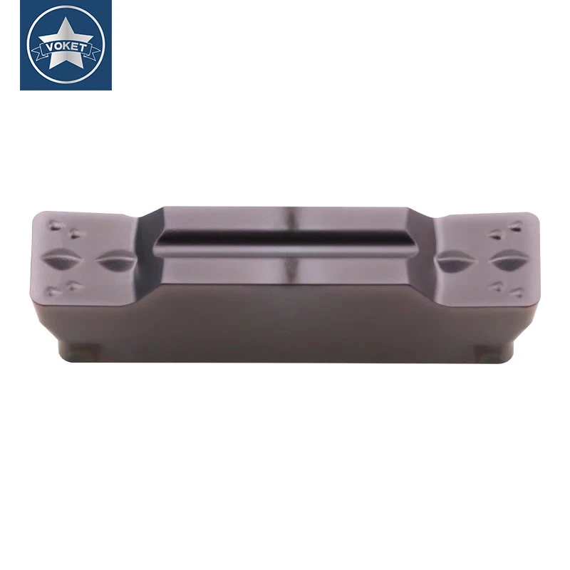 VOKET Inserto per scanalatura CNC MGMN300-G MH LF6018 rettifica di precisione in acciaio inossidabile per parti in acciaio