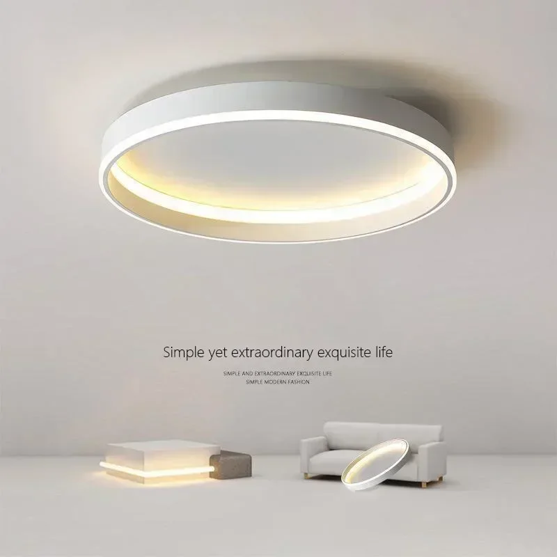 Modern LED Ceiling Lamp Chandelier for Living Dining Room Study Bedroom Aisle Balcony Remote Control Home Decor Lighting Fixture