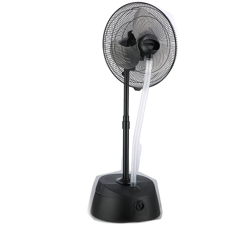 

Removable cool mist outdoor fan pedestal electric water air cooler humidify water spray fan misting