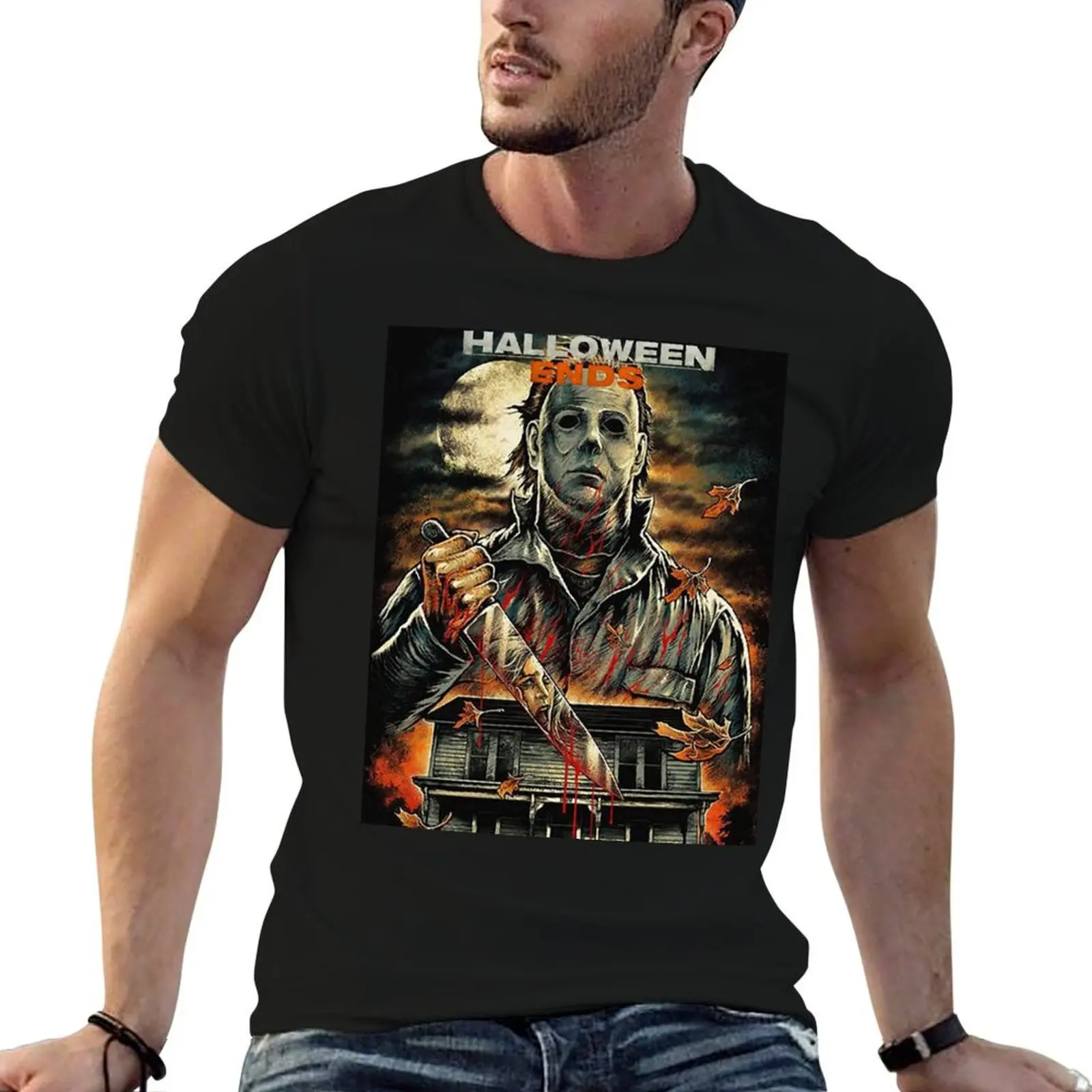 

Scary The Moon T-Shirt man tshirt funny t shirts man T-Shirt