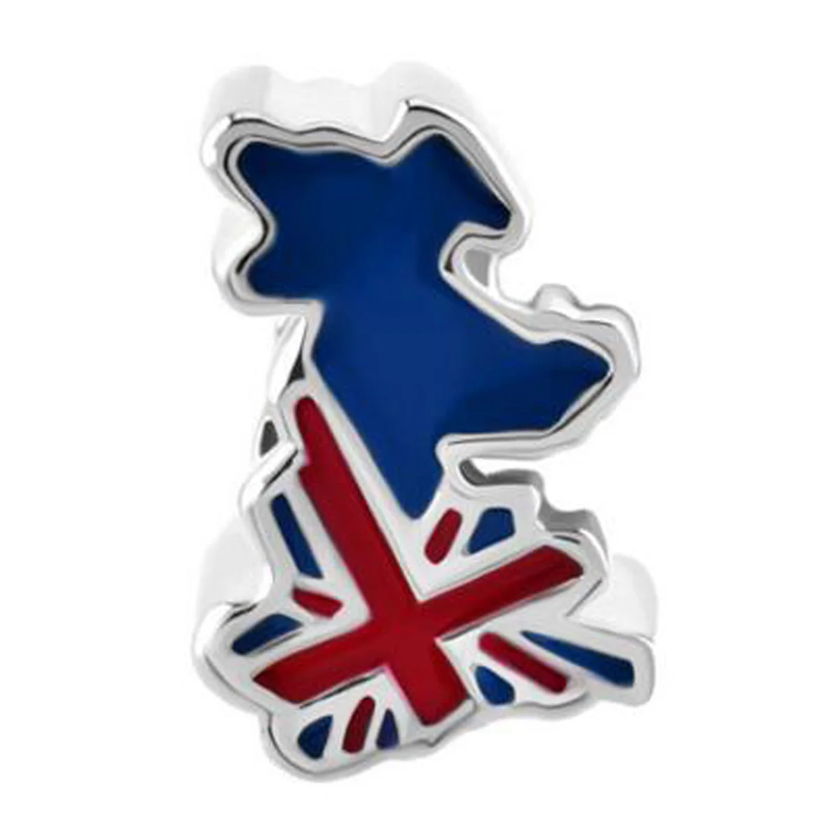 New Slide Charm DIY Beads Canada United States British Flag Charm Beads Fit Luxury brand Bracelet Necklace