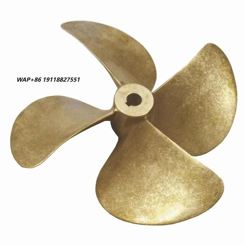 Marine 3 Blade Dia 16 Pitch 14 Inch Right Hand CU3 Bronze Propeller for Fishing Boat