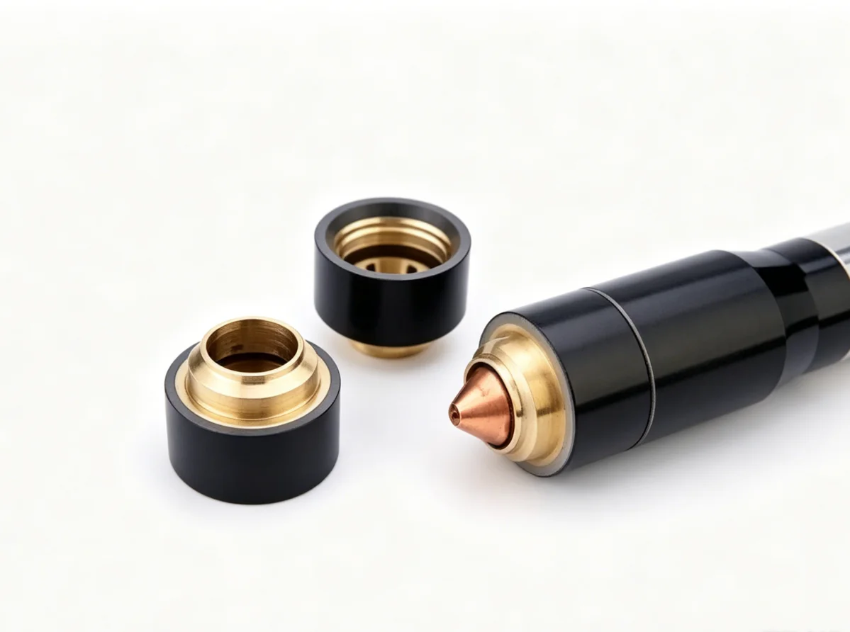 Hq YK100-H plasma cutting torch, YK100103 nozzle head YK100102 electrode YK100106 fixed cover electrode plasma consumables