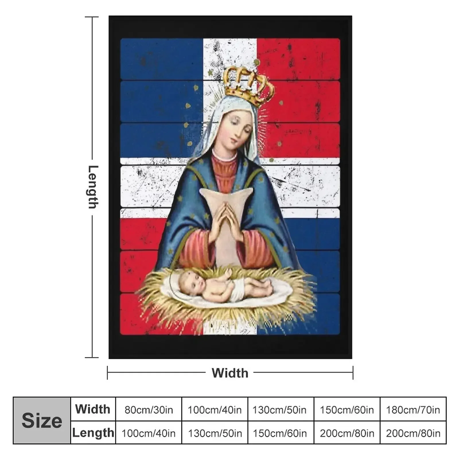 Our lady of Altagracia ,Nuestra Se?ora de la Altagracia Throw Blanket valentine gift ideas Blankets Sofas Of Decoration Blankets