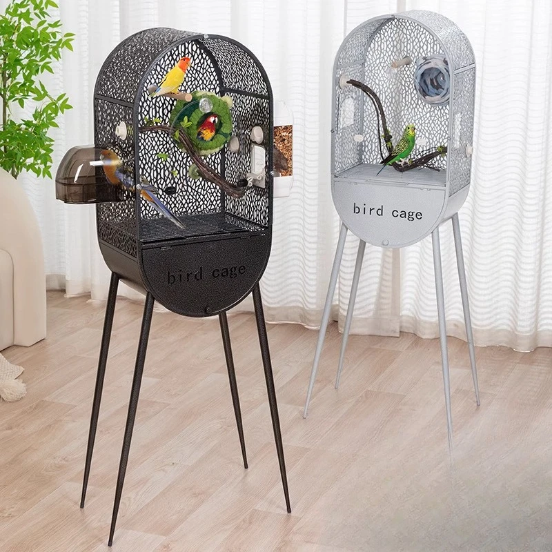 

Parrot Large Agaponis Bird Cage Accessories House Aviary Nesting Box Carry Birdcages Supplies Outdoor Bird House Budgie Cage