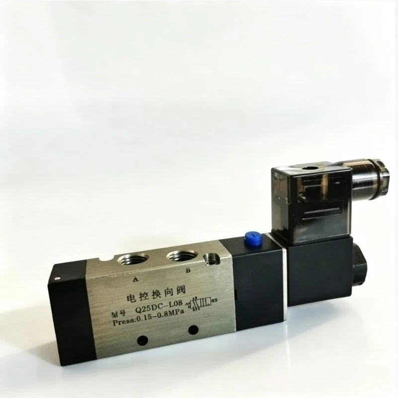 

Two Position Five Way Pneumatic Solenoid Valve Air Directional Control Industrial Air Valve