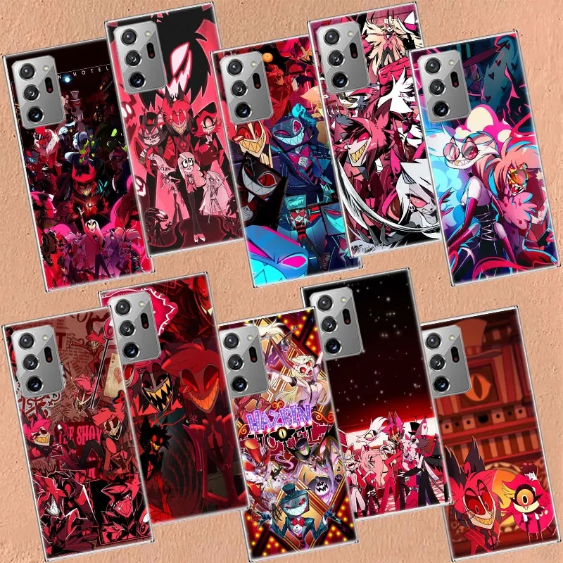 Anime H-Hazbin-H-Hotel Phone Case For Samsung Galaxy A04 A04S A14 A24 A34 A54 A10 A20E A30 A40 A50 A70 A31 A41 A51 A71 A11 A21 C