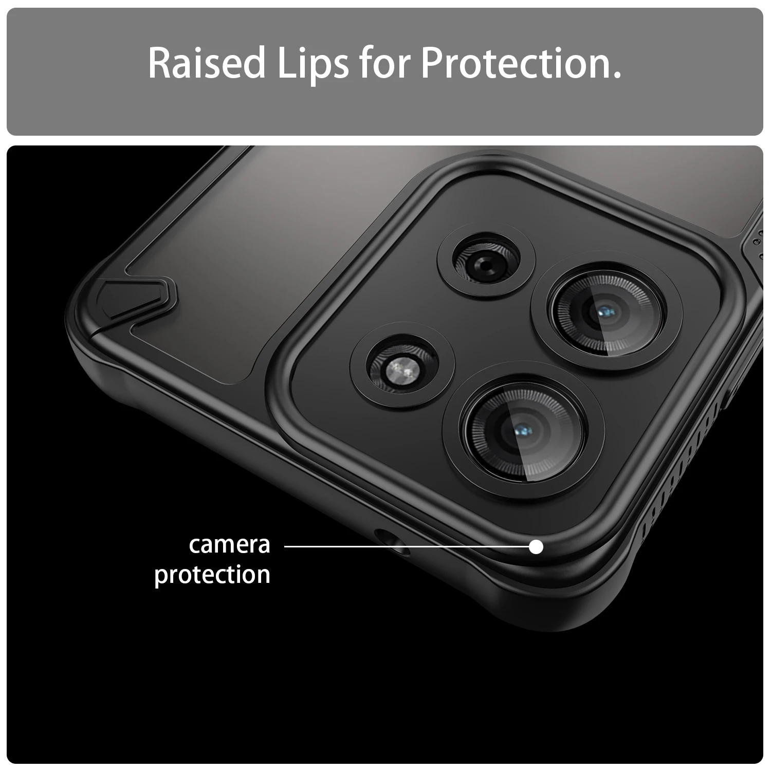 Hybrid Rugged Protective Armor Case For Motorola Moto G35 G55 G75 5G Cover Shockproof Coque Fundas Capa