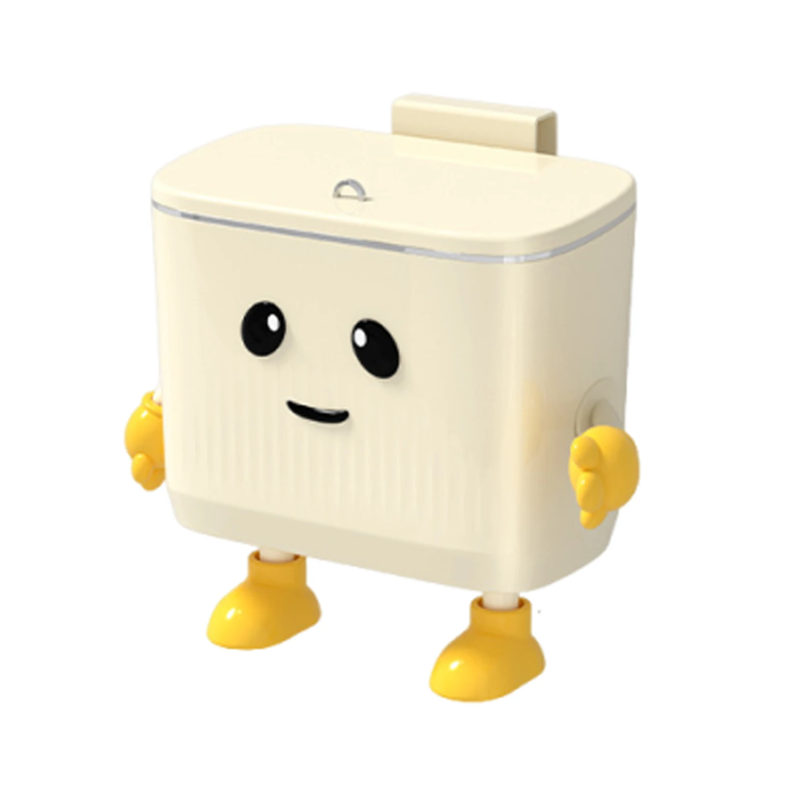 

Compact Trash Can Savior Of Small Homes Releasing Floor Mini Modeling Abfalleimer Mit Deckel Bin