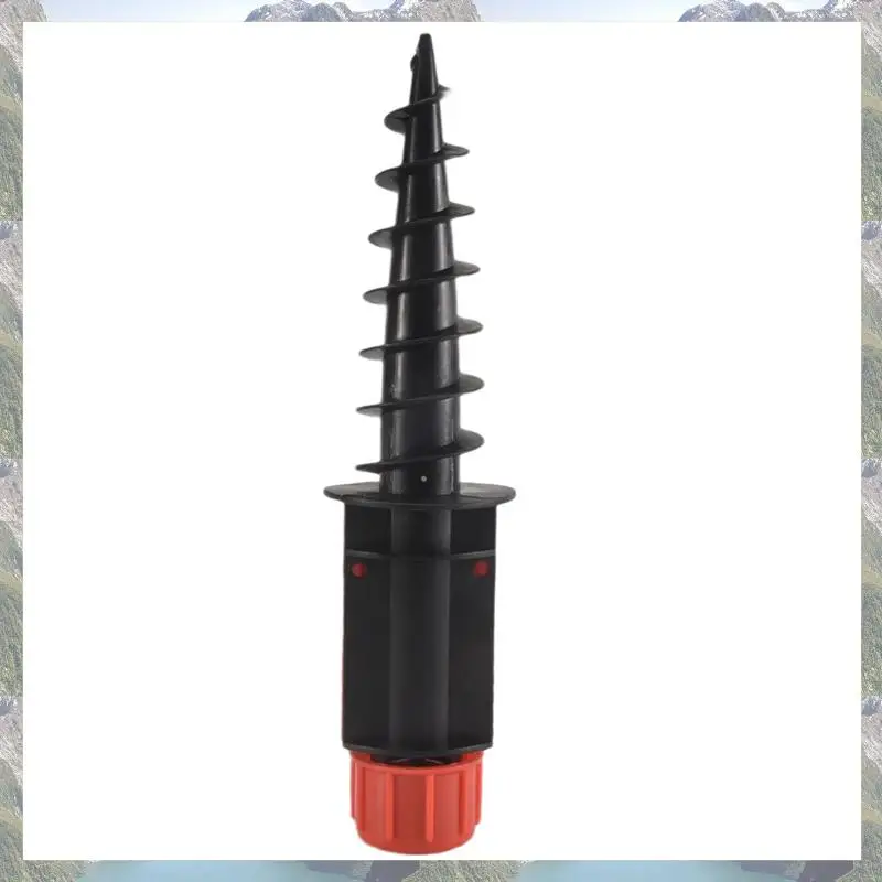 2025 Trend Beach Umbrella Sand Anchor Outdoor Camping Grass Auger Spiral Stand Storage Holder Heavy Duty Patio Lawn Home Garden