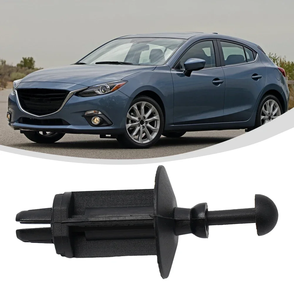 

1pc Plastic Black Tailgate Trim Panel Hanger Buckle For Mazda 3 BM Axela Hatchback Improved Charging Capabilities Direct