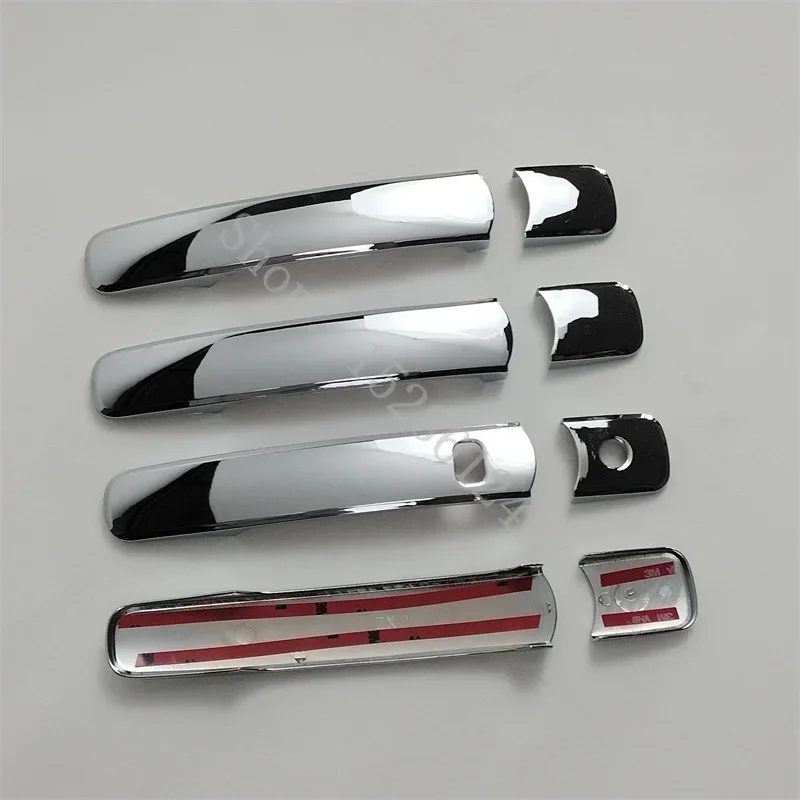 for NISSAN X-Trail XTrail T31 2008 2009 2010~ 2013 Car Accessories ABS Chrome Door Handle Car door wrist Cover trim
