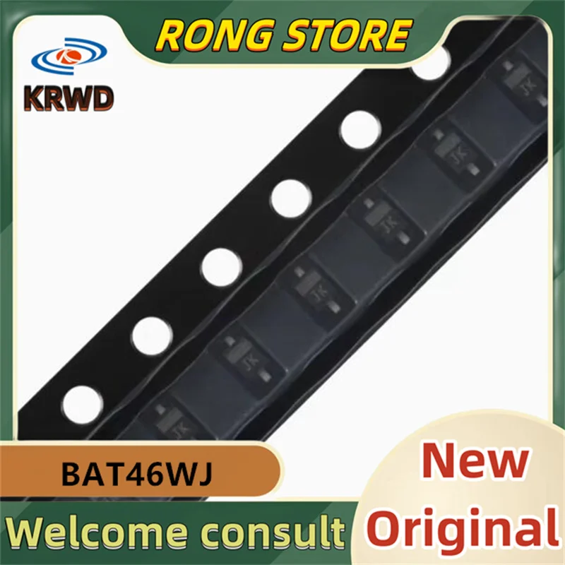 

100 шт. JK новый оригинальный BAT46WJ BAT46WJ, 115 SOD-323F