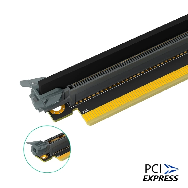 PCIe PCIExpress 16x Kartu Riser untuk Sasis Server Komputer 1U Dropship 90 Derajat