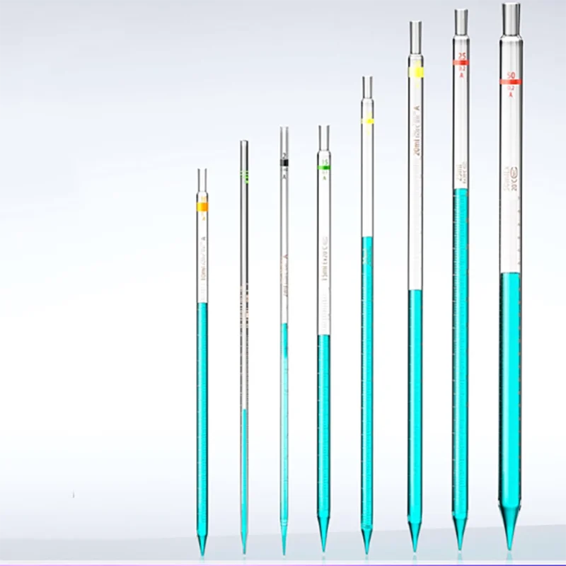 

Experimental scale pipette glass pipette 0.1 0.2 0.5 1 2 5 10 15 20 25 50ml glass dropper index pipette