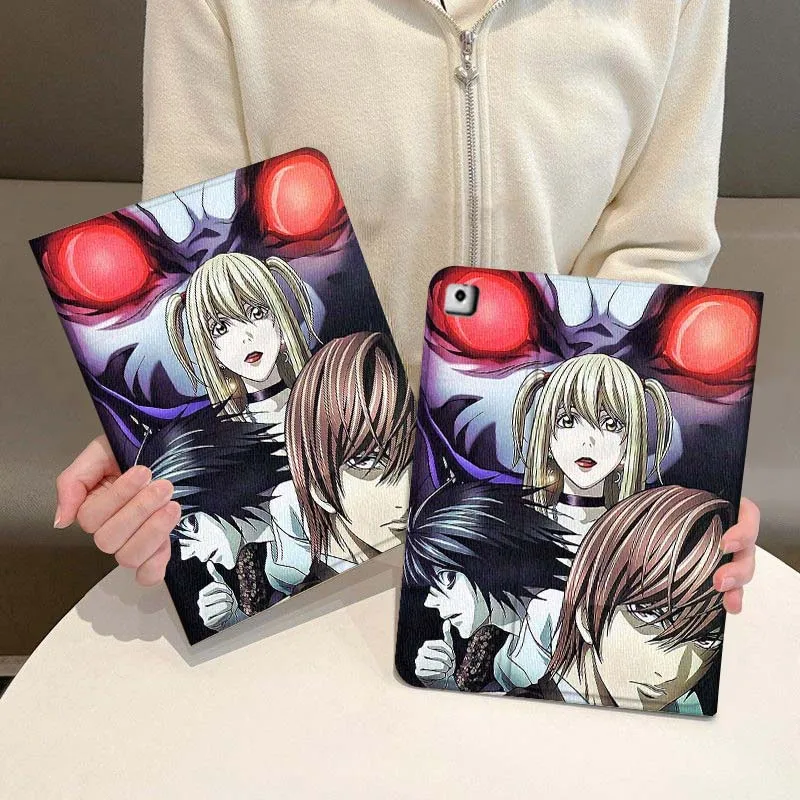 Luxury D-Deaths N-Notes For iPad Pro Air Mini 1 2 3 4 5 6 7 7th 8th 9th 10th 11th 10.2 9.7 10.5 10.9 11 2024 2025 Tablet Case