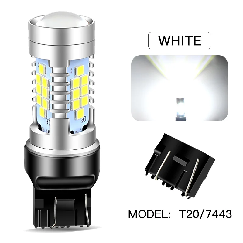 2 Stück Fehlerfreie Canbus 30SMD 1156 P21W PY21W BA15S BAU15S LED-Birnen Blinker 1157 P21/5W BAY15D T20 7443 Bremslicht