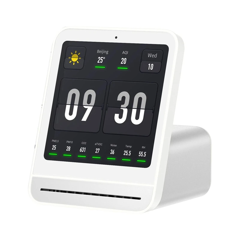 Air Monitor 2 Smart Home Touch Screen Control Temperature Humidity Sensor CO 2 PM2.5 Detector For Mihome App