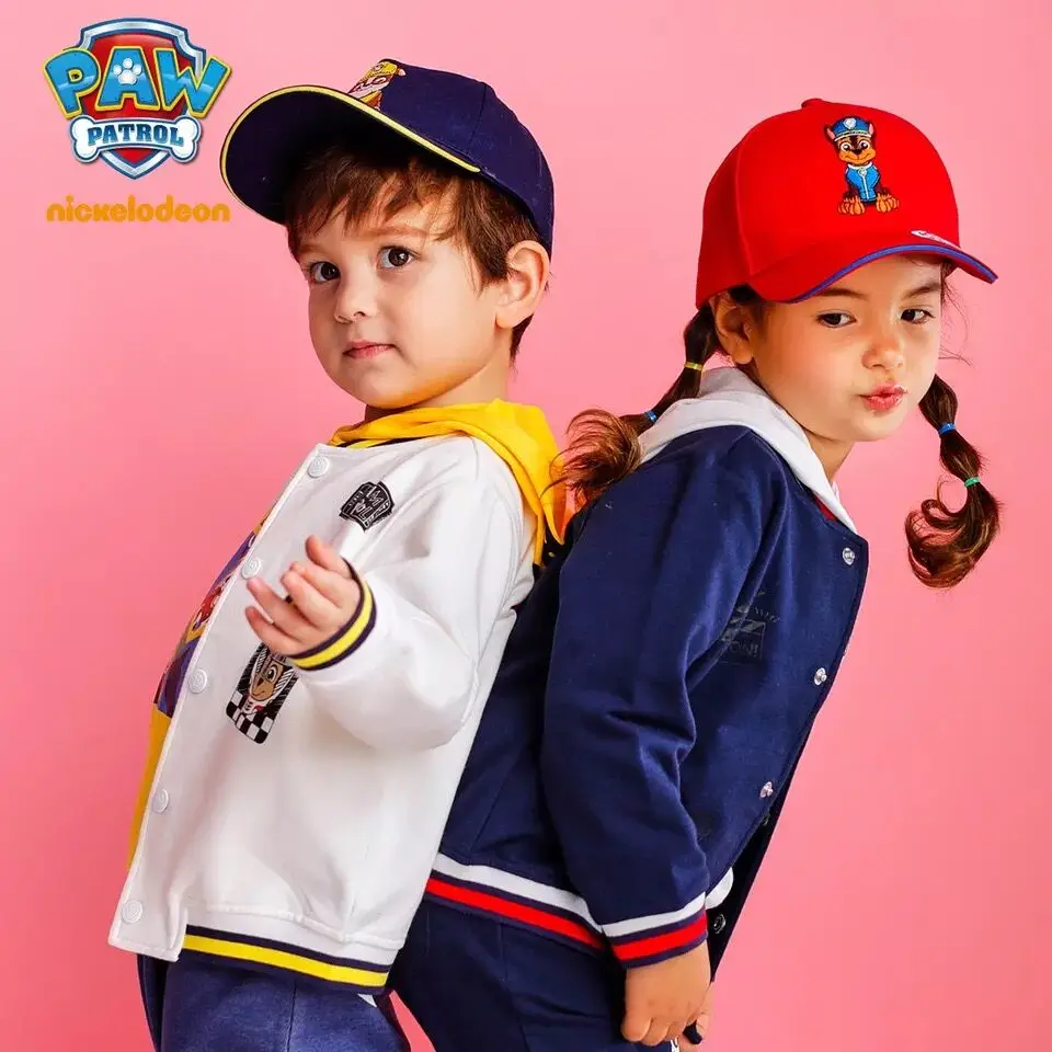 Genuine Paw Patrol Baseball Cap Cartoon Character Outdoor Sports Hat Cute Comfortable Sunscreen Mesh Caps Children\'s Party Gift