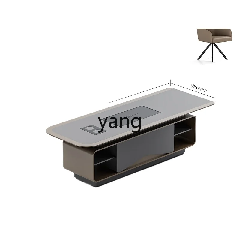 LTT light luxury tea table kettle integrated tea table high-end office kung fu tea table