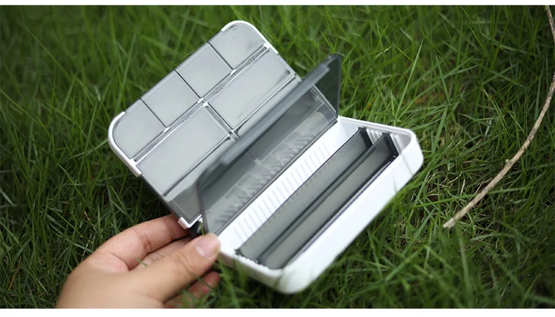 KÖNIGHEIT Angeln Tackle Box Mini Lagerung Fall Fliegen Angeln Tackle Box Angeln Löffel Haken Köder Lagerung Box Angeln Zubehör – Detail 25
